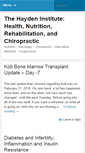 Mobile Screenshot of haydeninstitute.com